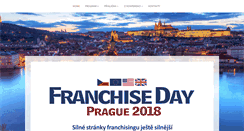 Desktop Screenshot of franchiseday.cz