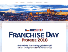 Tablet Screenshot of franchiseday.cz